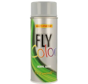 FLY Color striebrošedá RAL7001 400 ml