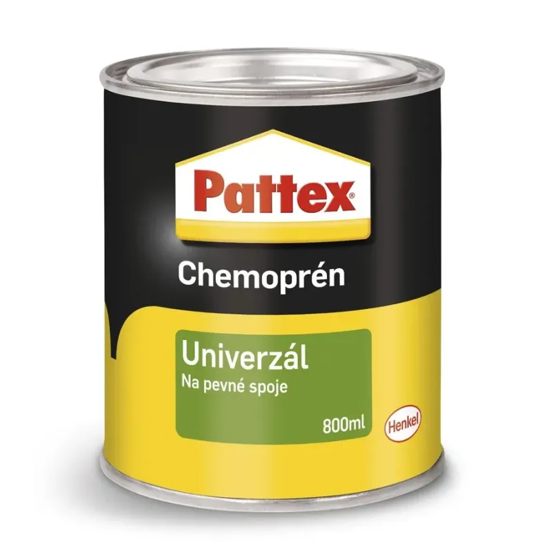 Chemoprén 800 ml Univerzál - Lepidlo na pevné spoje Pattex Chemoprén 800 ml Univerzál - Lepidlo na pevné spoje Pattex