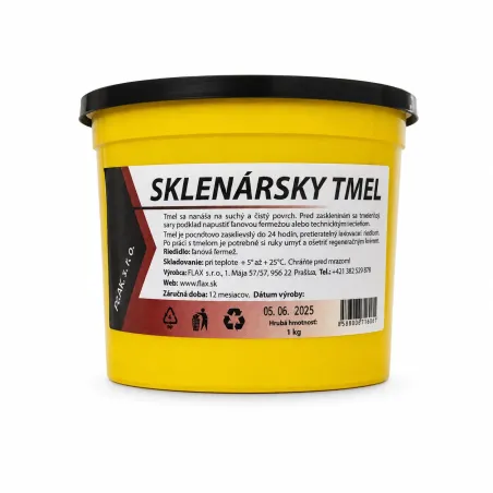 Sklenársky tmel sivý 1 kg na drevený rám