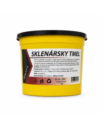 Sklenársky tmel sivý 1 kg na drevený rám