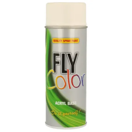 FLY Color biela matná RAL9005 400 ml