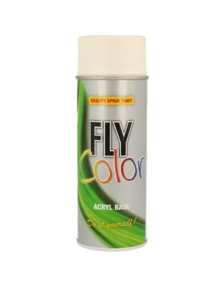 FLY Color biela matná RAL9005 400 ml