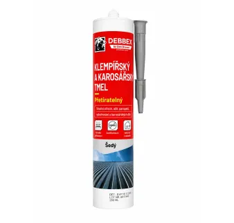 Tmel klampiarsky a karosárský Debbex 280 ml sivý