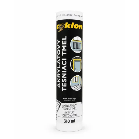 Cyklon Akrylátový tmel biely 310 ml
