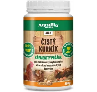 AgroBio Čistý kurník – kremenný prášok 400 g