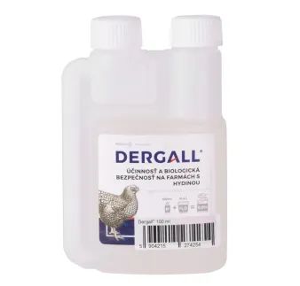 Dergall® 100 ml, prostriedok proti parazitom, na hydinu