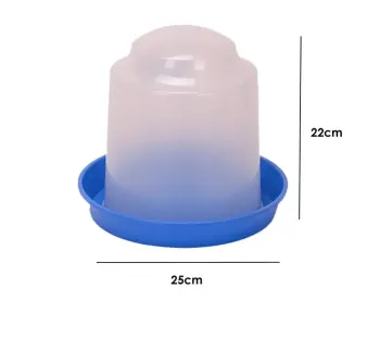 Napájačka pre hydinu, plastová, 4 l
