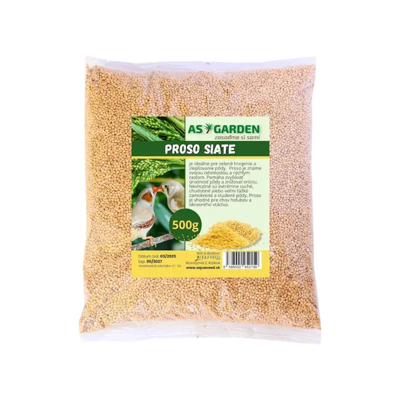Proso siate 500 g AS Garden