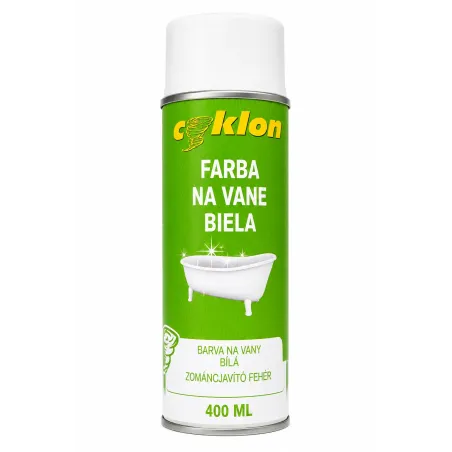 Cyklon Spray-keramický biely, na vane 400 ml
