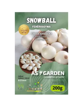 Cibuľa sadzačka s obrázkom Snowball 200 g 8-21 mm
