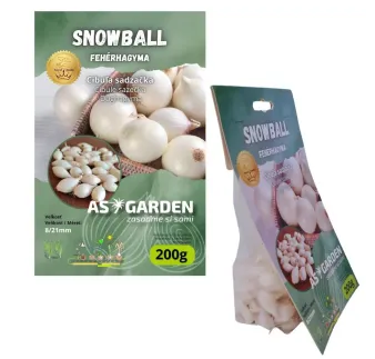 Cibuľa sadzačka s obrázkom Snowball 200 g 8-21 mm