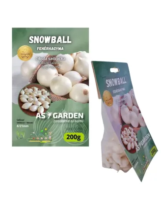 Cibuľa sadzačka s obrázkom Snowball 200 g 8-21 mm