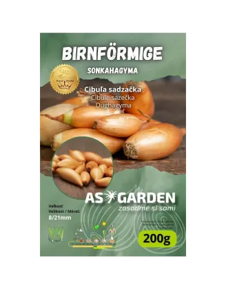Cibuľa sadzačka Birnförmige 200 g 8-21 mm