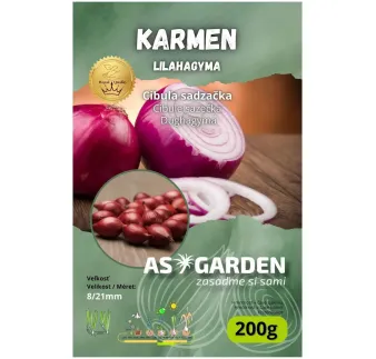 Cibuľa sadzačka Karmen 200 g 8-21 mm