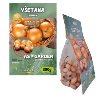 Cibuľa sadzačka Všetana 300 g 8-21 mm
