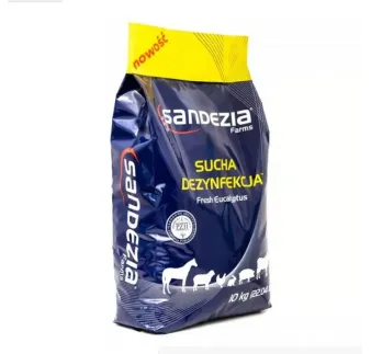 Dezinfekcia suchá 10 kg Sandezia, pre hospodárske zvieratá