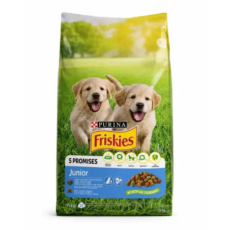 Friskies Junior granule pre šteniatka 15 kg