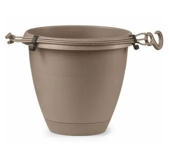 Kvetináč závesný 30 cm Flow avana
