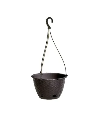 Kvetináč závesný 21,5 cm Ratolla Round umbra