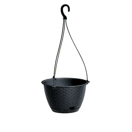 Kvetináč závesný 24,3 cm Ratolla Round antracit