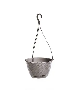 Kvetináč závesný 24,3 cm Ratolla Round mocca