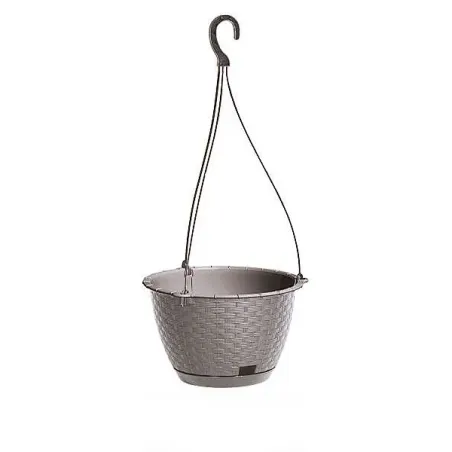 Kvetináč závesný 21,5 cm Ratolla Round mocca