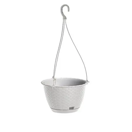 Kvetináč závesný 24,3 cm Ratolla Round biely