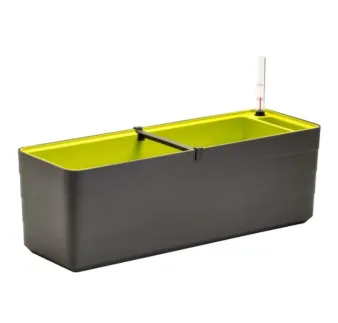 Truhlík Berberis 60 cm antracit + zelená