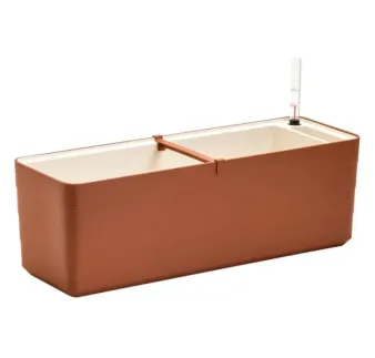 Truhlík Berberis 60 cm terakota + slon.kosť