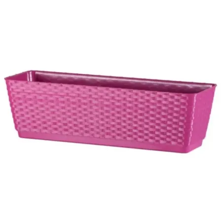 Truhlík Ratan 50 cm ružový