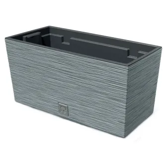 Truhlík 39,5 cm Furu Case s vkladom sivý beton