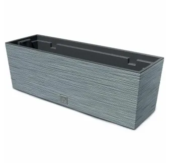 Truhlík 58 cm Furu Case s vkladom sivý beton