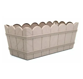 Truhlík 40 cm drevo Elba béžový