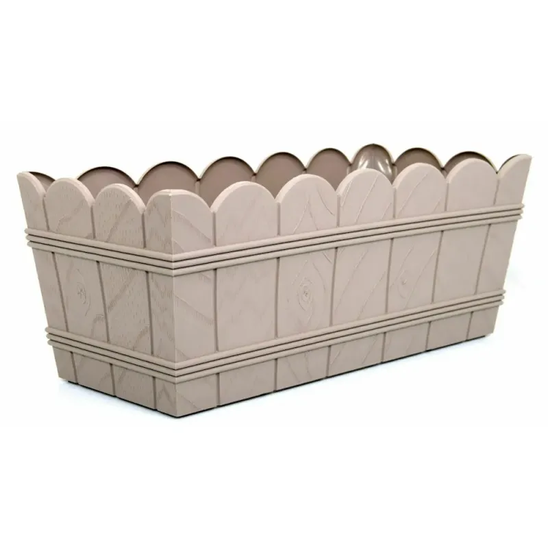 Truhlík 40 cm drevo Elba béžový