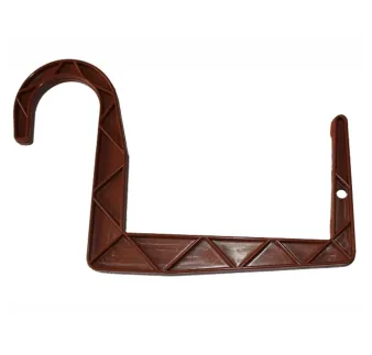 Držiak na truhlík 15 cm Universal guľatý hnedý