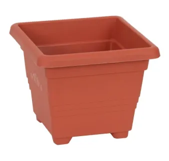 Kvetináč hranatý 16 cm terakota