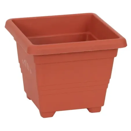 Kvetináč hranatý 25 cm terakota