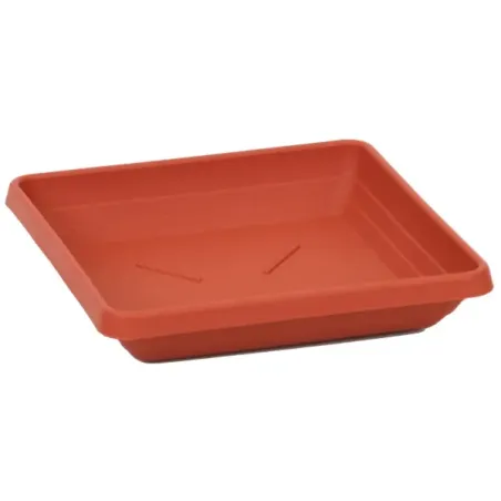 Podložka hranatá 14 cm terakota