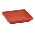 Podložka hranatá 25 cm terakota