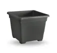 Kvetináč Quadrato 14 cm antracit