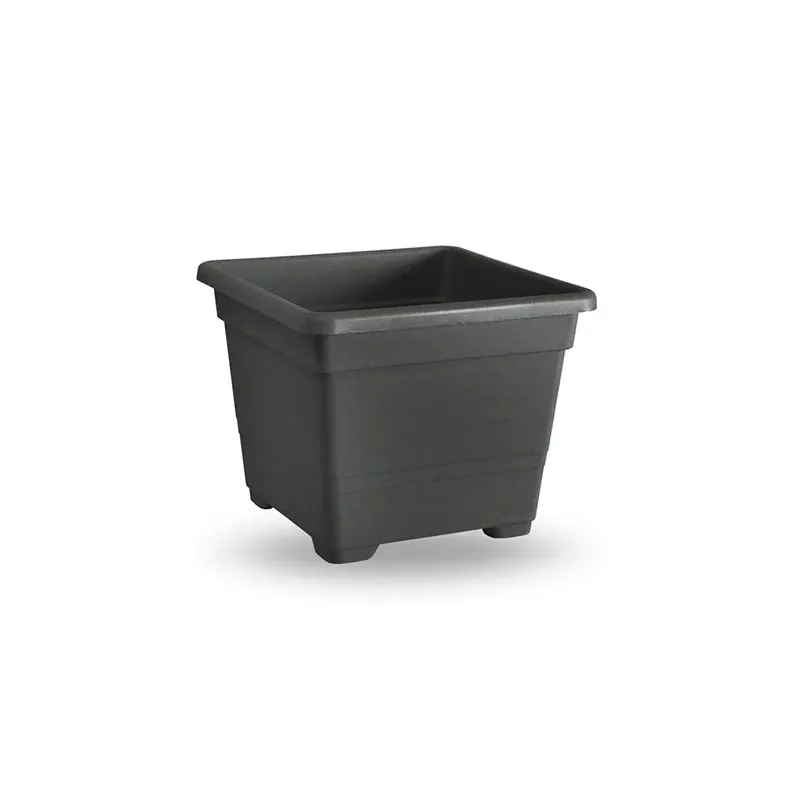 Kvetináč Quadrato 18 cm antracit