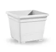 Kvetináč Quadrato 32 cm bianco
