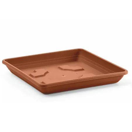 Podložka Quadrato 20 cm terakota
