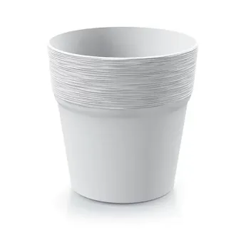 Kvetináč Furu 14,5 cm biely
