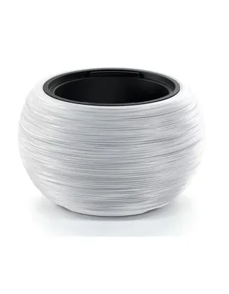 Kvetináč Furu Bowl 37,8 cm biely s vkladom