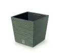 Kvetináč Furu 24 cm Square LOW zelený