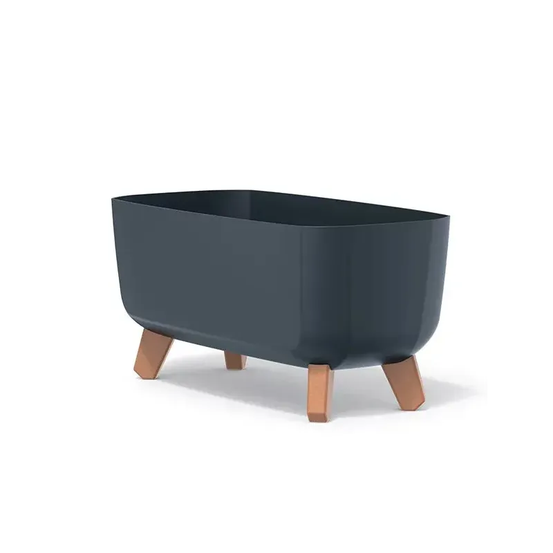 Kvetináč 39 cm Gracia Case antracit