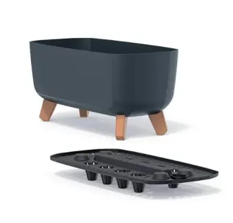 Kvetináč Gracia 39 cm Case biela