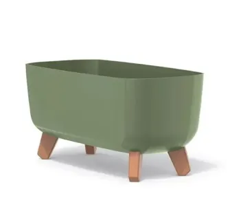 Kvetináč 39 cm Gracia Case oliva zelená