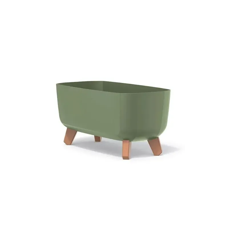 Kvetináč 39 cm Gracia Case oliva zelená